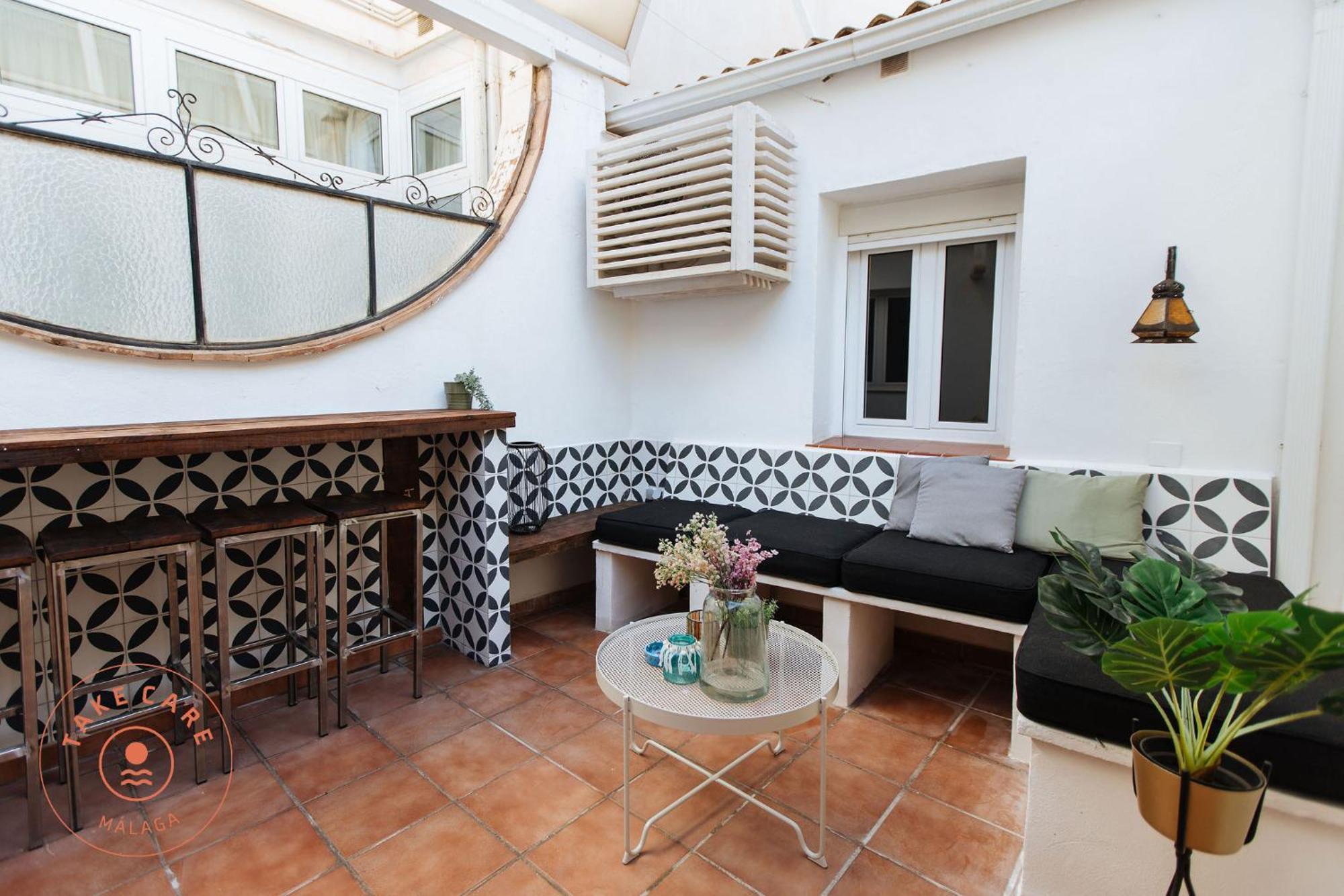 מאלגה Apartment Casa Riad With Spacious Patio - Tcm מראה חיצוני תמונה