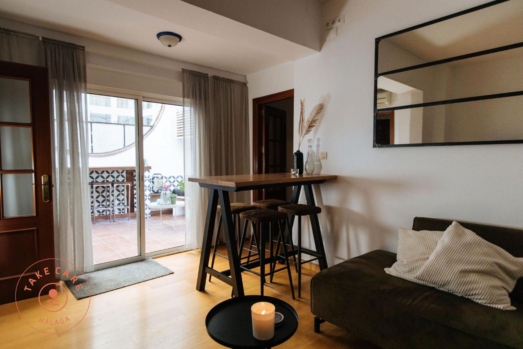 מאלגה Apartment Casa Riad With Spacious Patio - Tcm מראה חיצוני תמונה