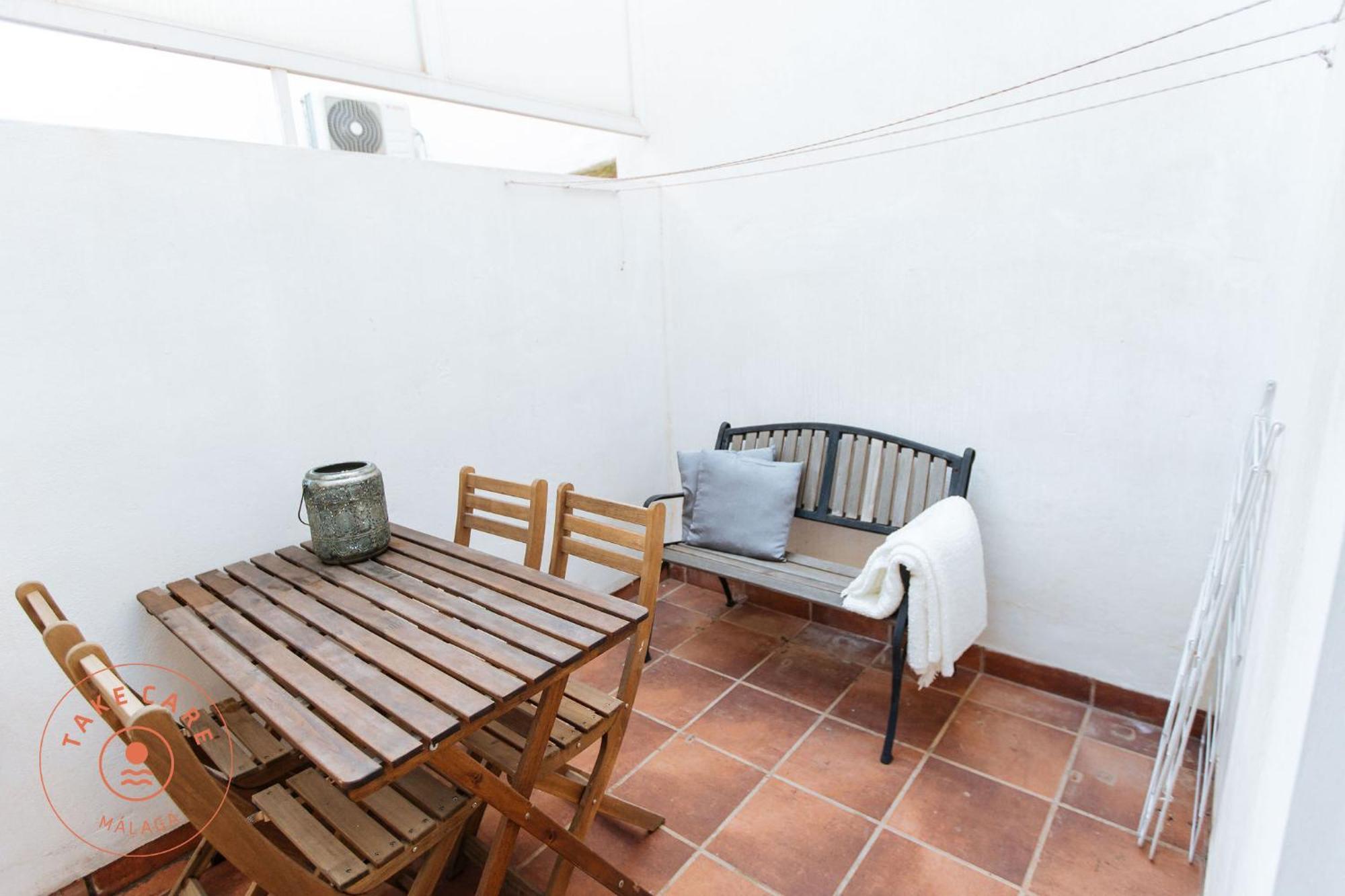 מאלגה Apartment Casa Riad With Spacious Patio - Tcm מראה חיצוני תמונה