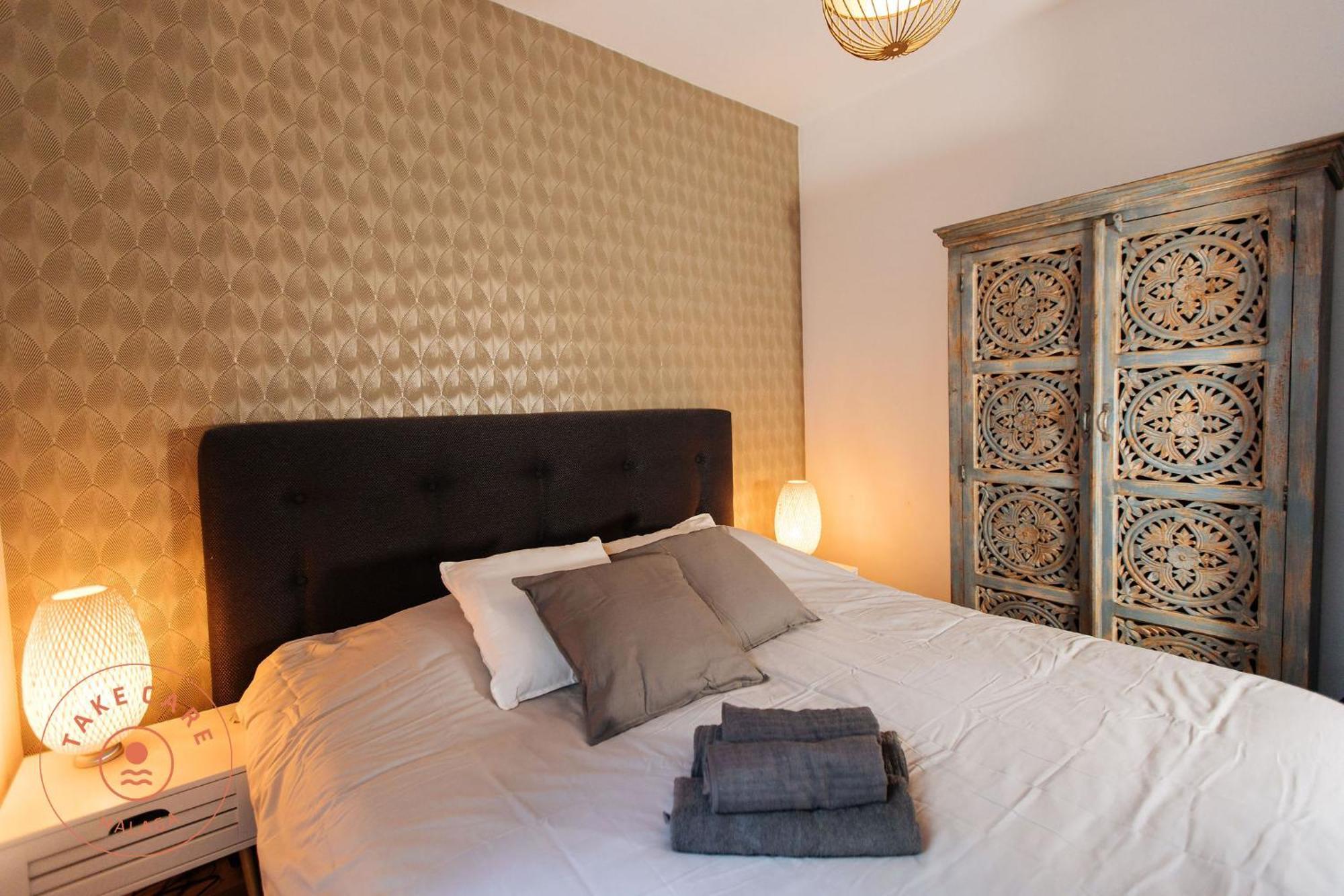 מאלגה Apartment Casa Riad With Spacious Patio - Tcm מראה חיצוני תמונה